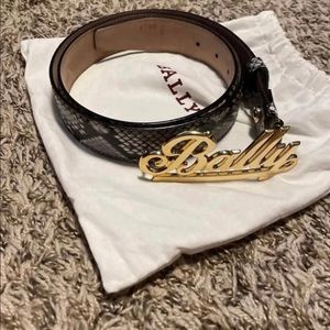 Men Bally Belt